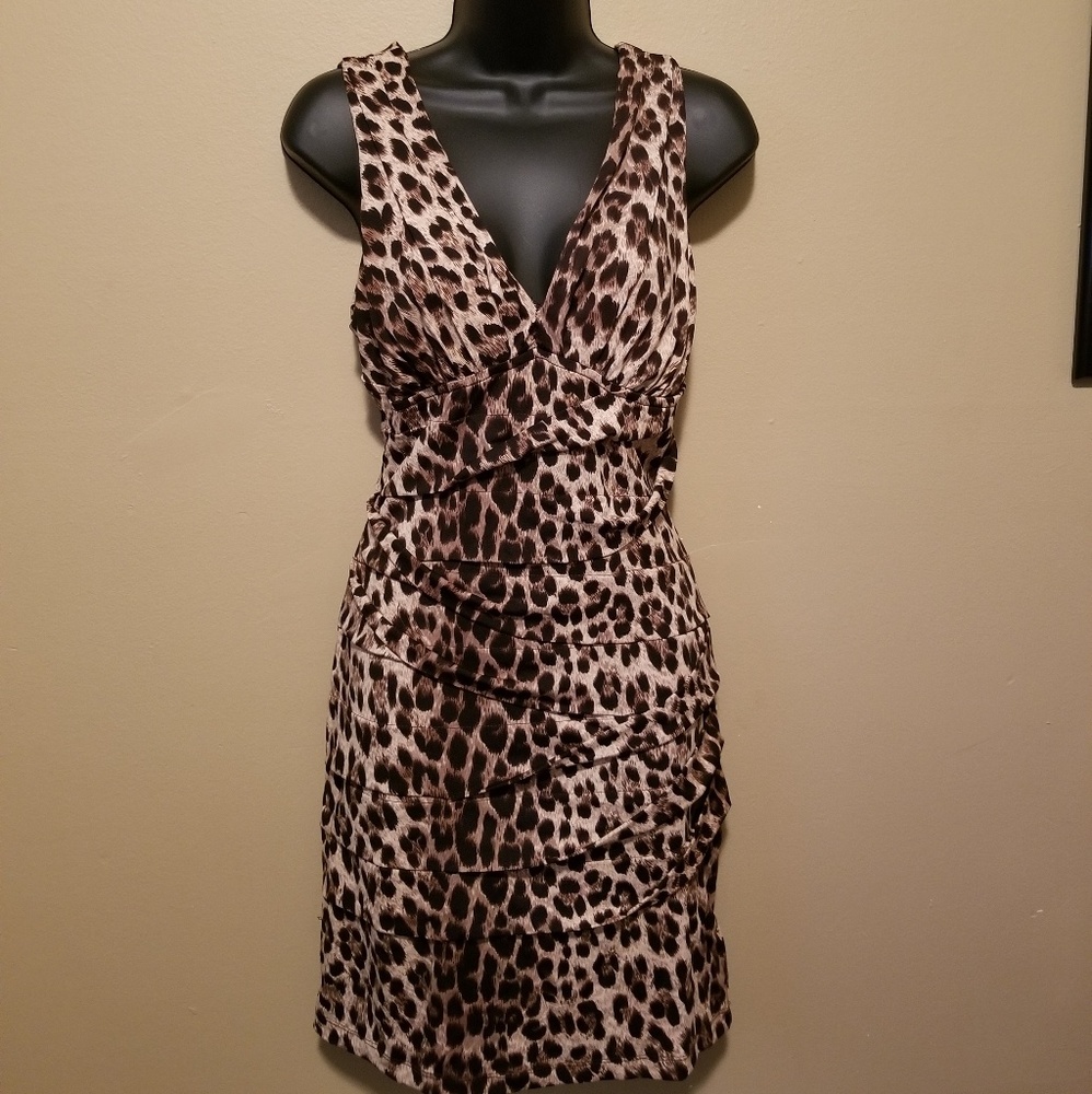 Dress Leoard Print